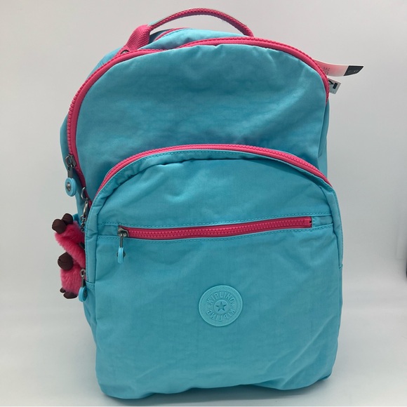 Kipling Handbags - Seoul Extra Large 17" Laptop Backpack Blue Sea Combo